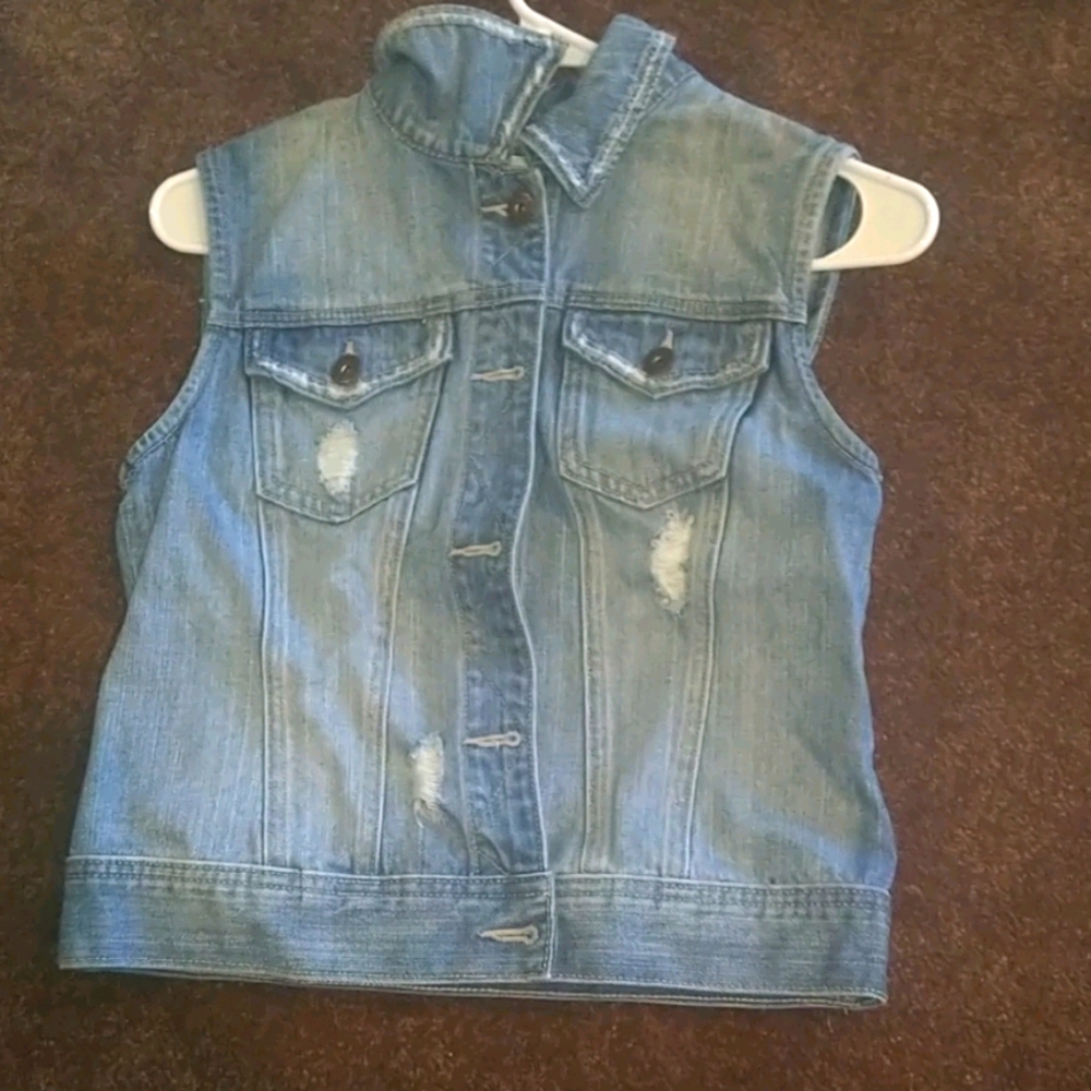 Denim vest